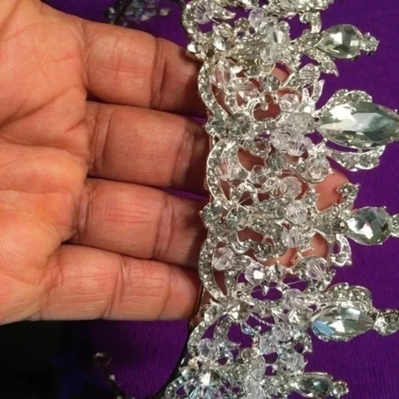 COPY - bridal head band one size - Picture 4 of 8